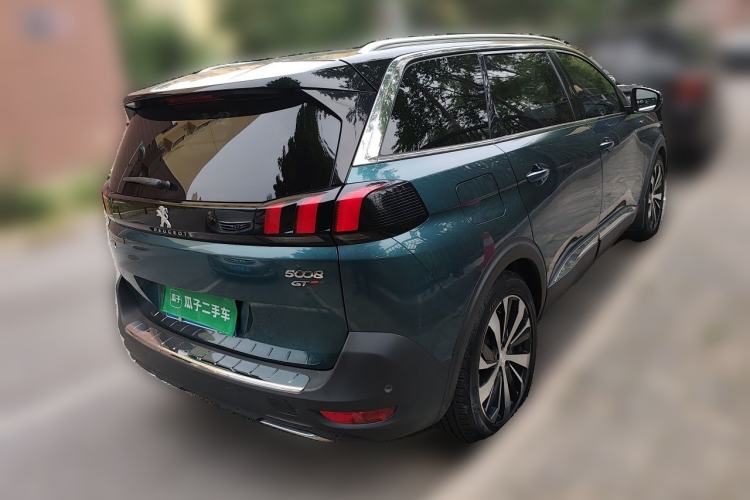 Used Peugeot 5008 2017 380THP 7-Seater Luxury GT Edition Rear Right 45 Deg
