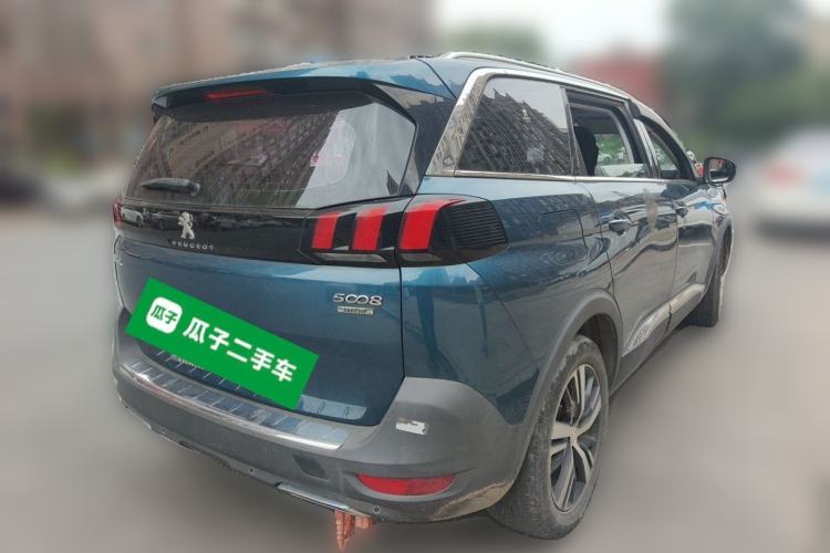 Used Peugeot 5008 2017 380THP 7-Seater Elite Edition Rear Right 45 Deg