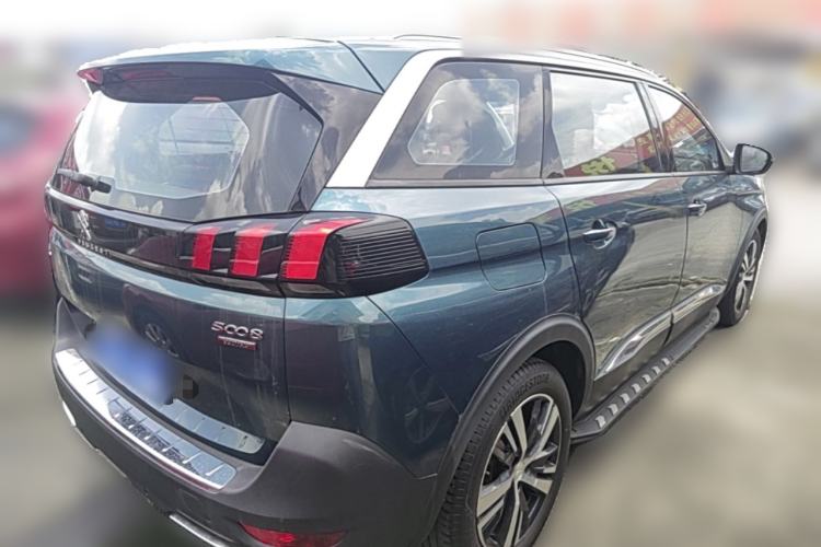 Used Peugeot 5008 2017 380THP 7-Seater Elite Edition Rear Right 45 Deg