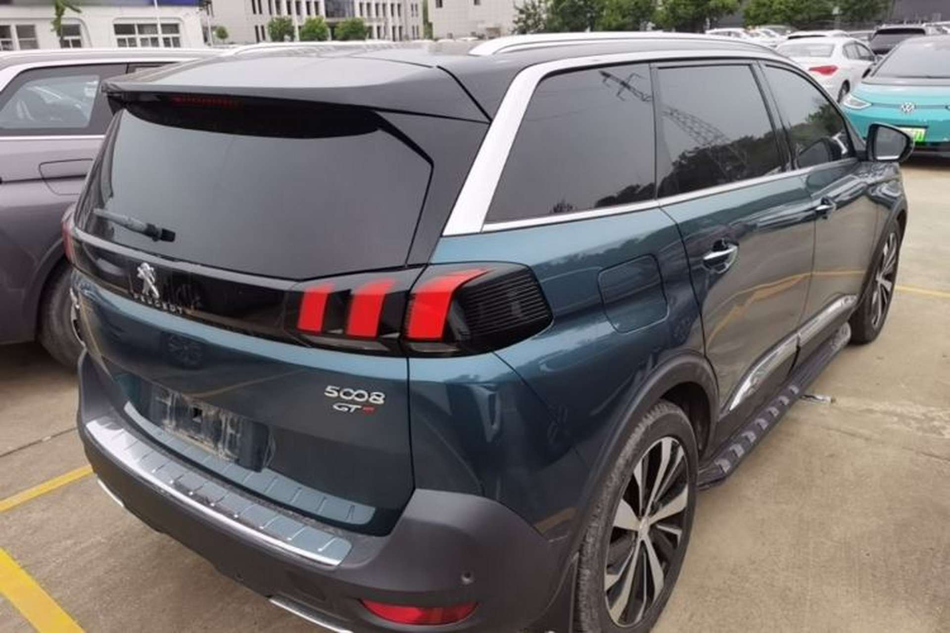 Used Peugeot 5008 2017 380THP 7-Seater Luxury GT Edition Rear Right 45 Deg