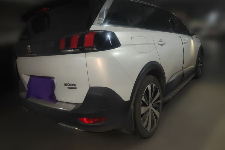 Used Peugeot 5008 2017 380THP 7-Seater Luxury Edition Rear Right 45 Deg