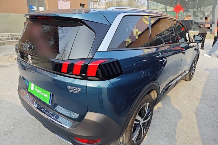 Used Peugeot 5008 2017 380THP 7-Seater Elite Edition Rear Right 45 Deg