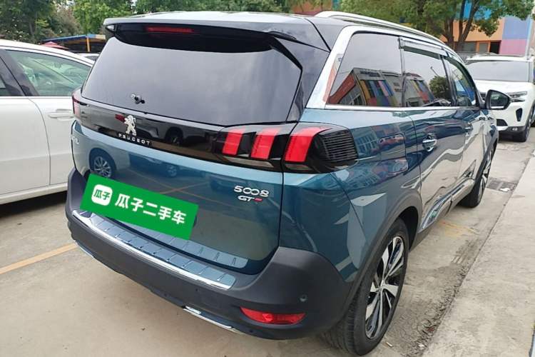 Used Peugeot 5008 2017 380THP 7-Seater Luxury GT Edition Rear Right 45 Deg