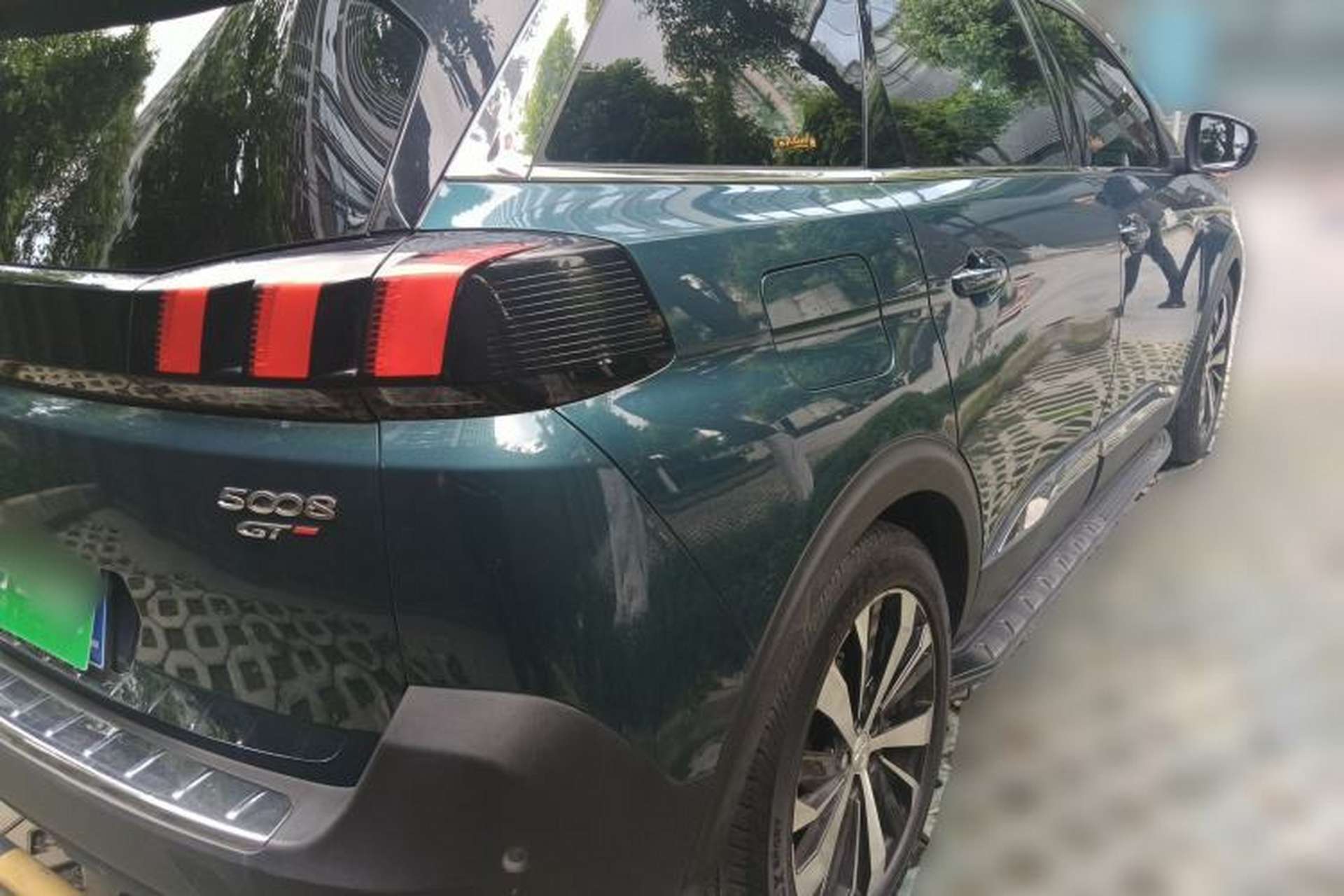 Used Peugeot 5008 2017 380THP 7-Seater Luxury GT Edition Rear Right 45 Deg