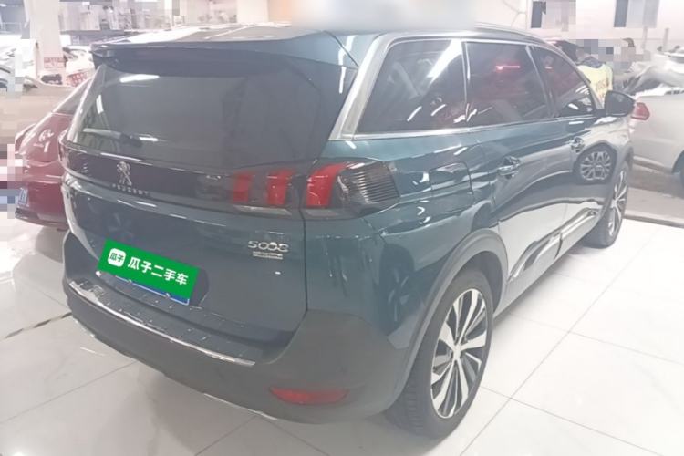 Used Peugeot 5008 2017 380THP 7-Seater Luxury Edition Rear Right 45 Deg