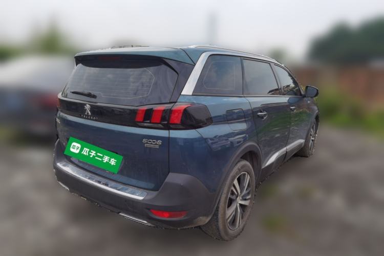Used Peugeot 5008 2017 350THP 7-Seater Elite Edition Rear Right 45 Deg