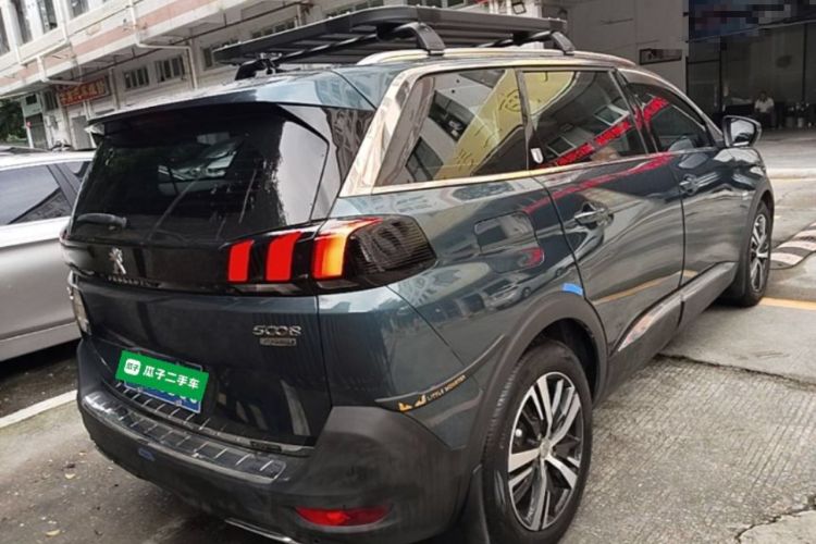 Used Peugeot 5008 2017 350THP 7-Seater Elite Edition Rear Right 45 Deg