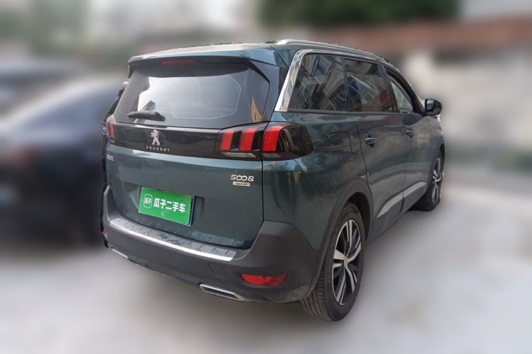 Used Peugeot 5008 2017 380THP 7-Seater Elite Edition Rear Right 45 Deg