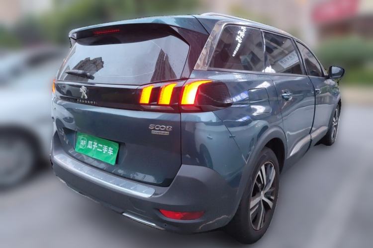 Used Peugeot 5008 2017 350THP 7-Seater Elite Edition Rear Right 45 Deg