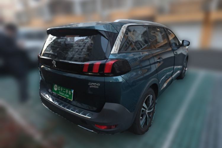 Used Peugeot 5008 2017 380THP 7-Seater Elite Edition Rear Right 45 Deg