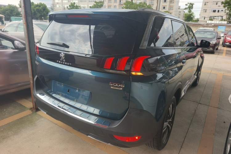 Used Peugeot 5008 2017 380THP 7-Seater Elite Edition Rear Right 45 Deg
