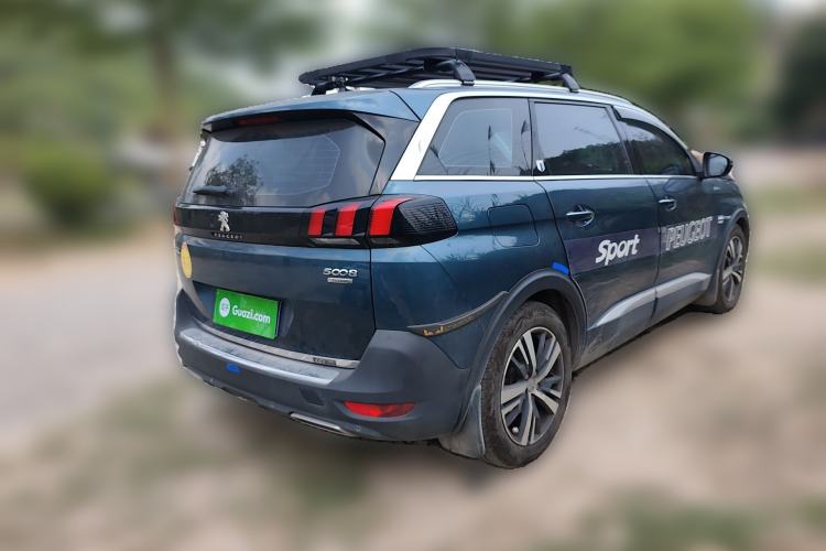 Used Peugeot 5008 2017 350THP 7-Seater Elite Edition Rear Right 45 Deg