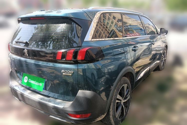 Used Peugeot 5008 2017 380THP 7-Seater Elite Edition Rear Right 45 Deg