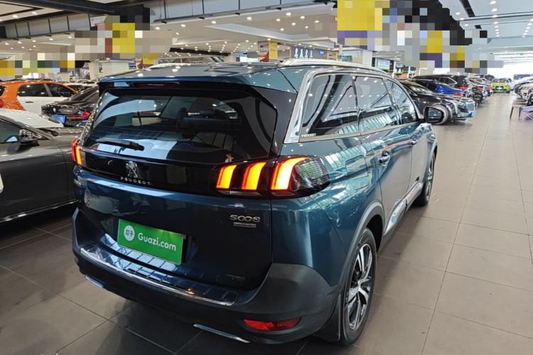 Used Peugeot 5008 2017 380THP 7-Seater Elite Edition Rear Right 45 Deg