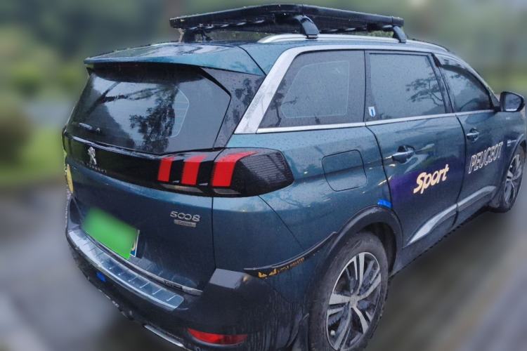 Used Peugeot 5008 2017 350THP 7-Seater Elite Edition Rear Right 45 Deg