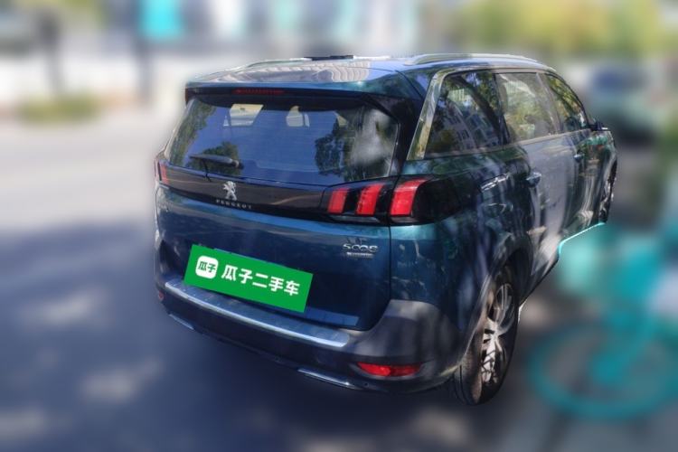 Used Peugeot 5008 2017 350THP 7-Seater Elite Edition Rear Right 45 Deg