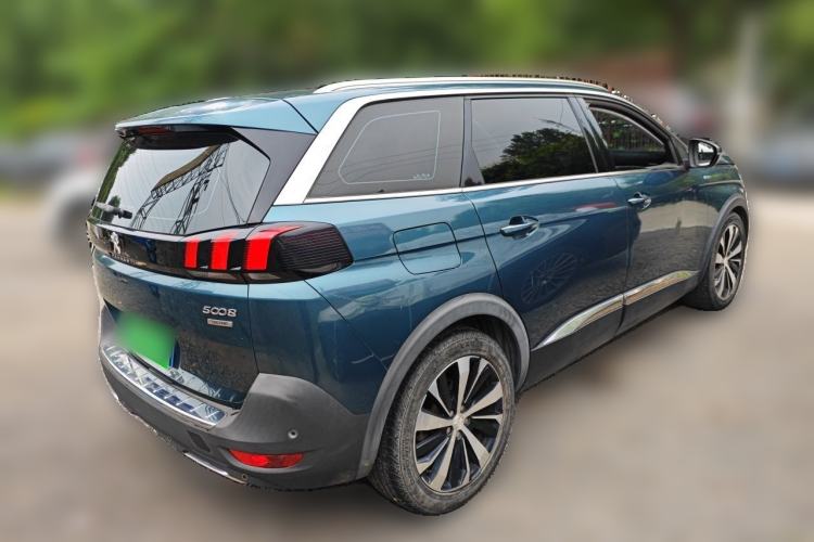 Used Peugeot 5008 2017 380THP 7-Seater Luxury Edition Rear Right 45 Deg