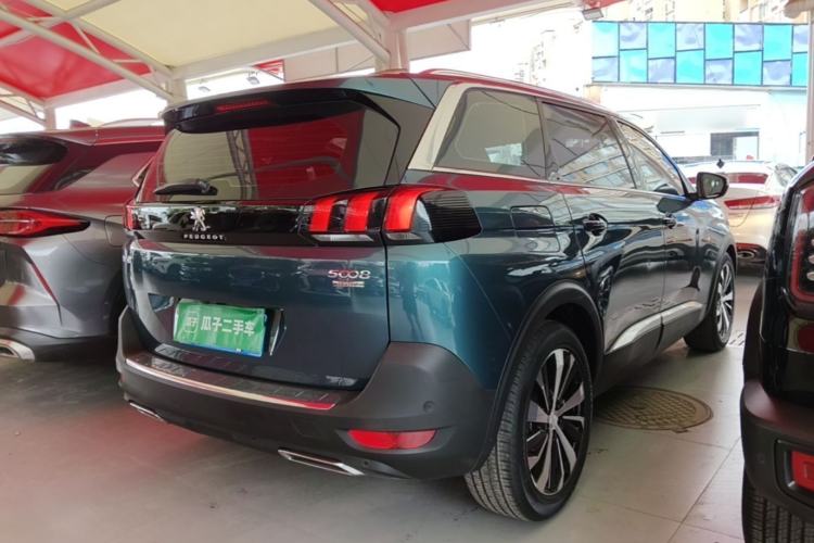 Used Peugeot 5008 2017 380THP 7-Seater Luxury Edition Rear Right 45 Deg