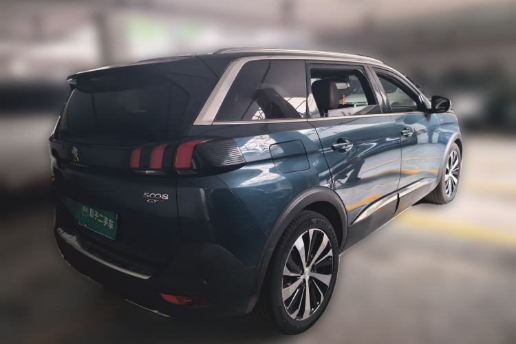 Used Peugeot 5008 2017 380THP 7-Seater Luxury GT Edition Rear Right 45 Deg