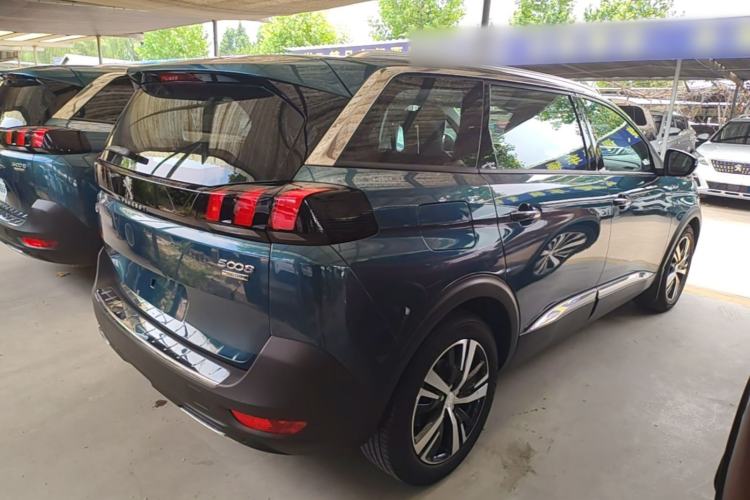 Used Peugeot 5008 2017 380THP 5-Seater Elite Edition Rear Right 45 Deg