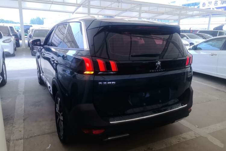Used Peugeot 5008 2017 380THP 7-Seater Elite Edition Rear Left 45 Deg