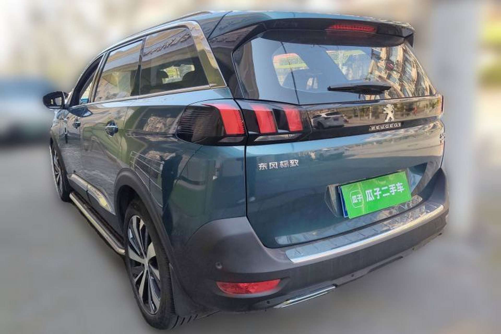 Used Peugeot 5008 2017 380THP 7-Seater Luxury Edition Rear Left 45 Deg