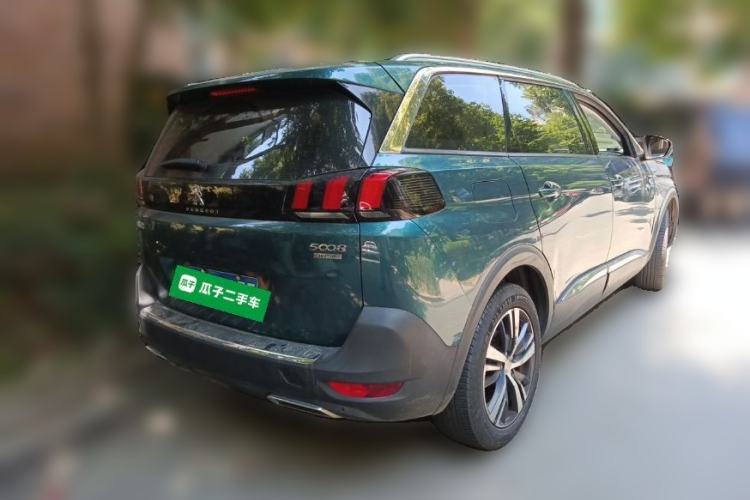 Used Peugeot 5008 2017 380THP 7-Seater Elite Edition Rear Right 45 Deg