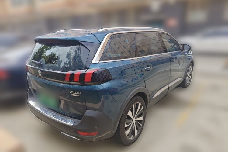 Used Peugeot 5008 2017 380THP 7-Seater Luxury Edition Rear Right 45 Deg