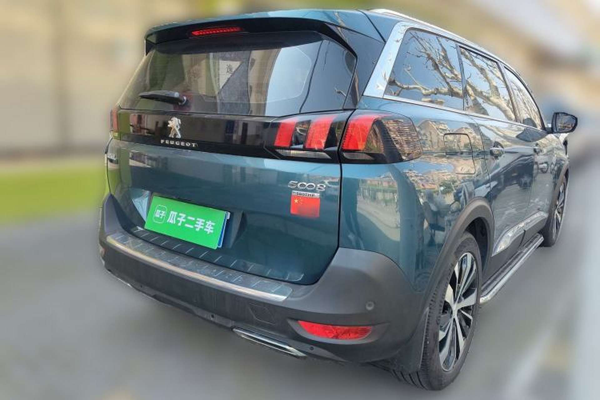 Used Peugeot 5008 2017 380THP 7-Seater Luxury Edition Rear Right 45 Deg