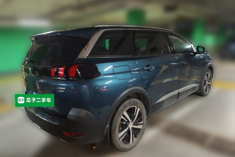 Used Peugeot 5008 2017 350THP 7-Seater Elite Edition Rear Right 45 Deg