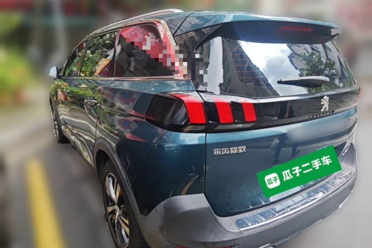 Used Peugeot 5008 2017 350THP 7-Seater Elite Edition Rear Left 45 Deg