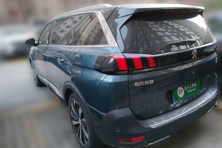 Used Peugeot 5008 2017 380THP 7-Seater Luxury GT Edition Rear Left 45 Deg