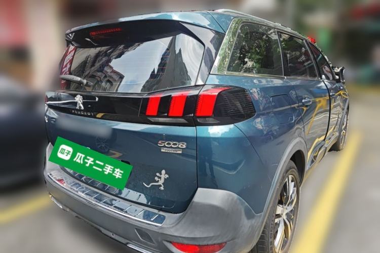 Used Peugeot 5008 2017 350THP 7-Seater Elite Edition Rear Right 45 Deg