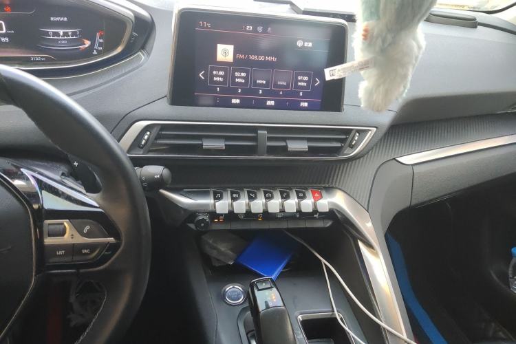 Used Peugeot 5008 2017 380THP 7-Seater Boundary-Free Edition Audio And AC Panel