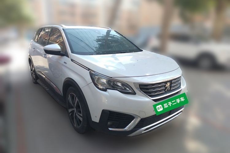 Used Peugeot 5008 2017 380THP 7-Seater Elite Edition Front Right 45 Deg