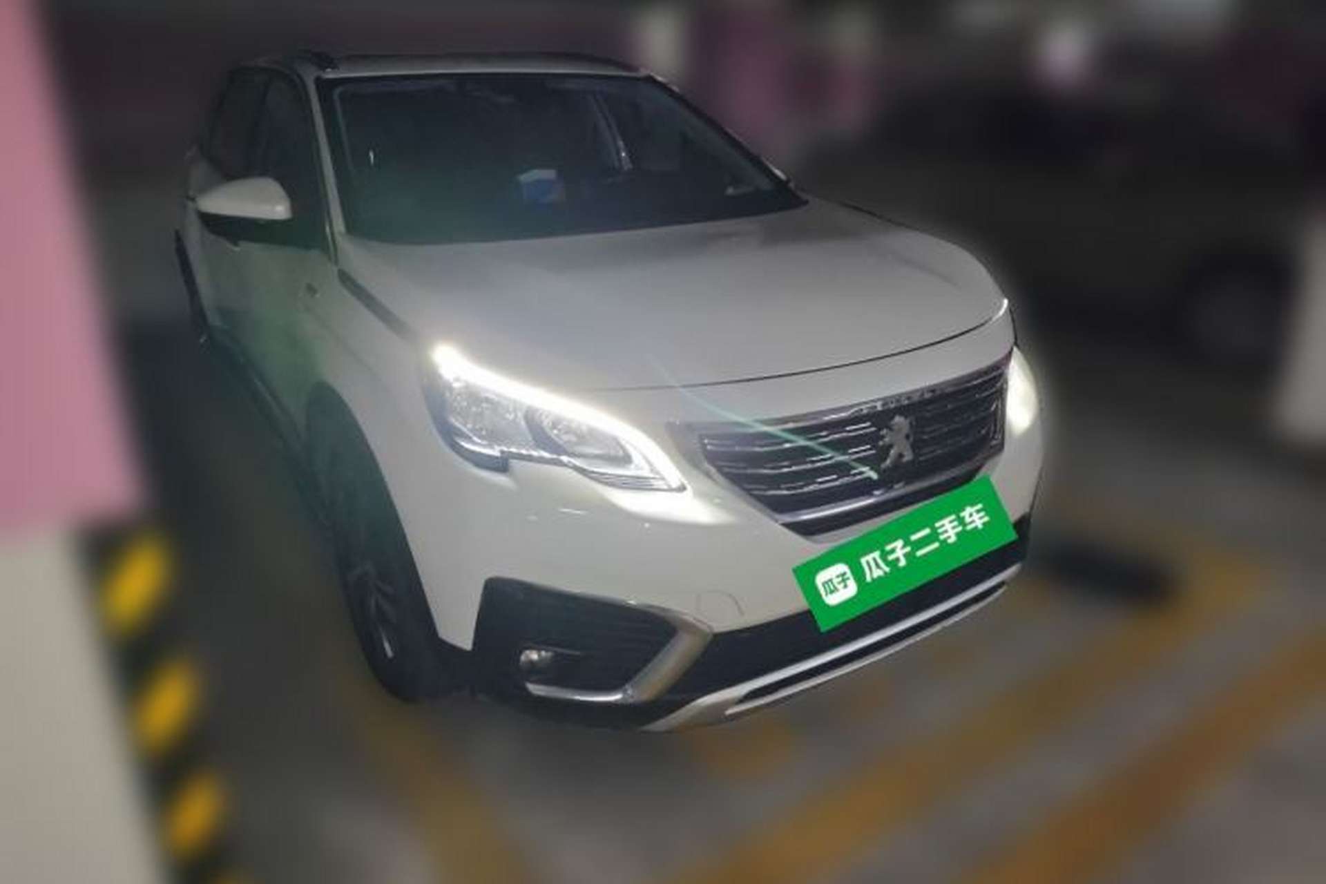 Used Peugeot 5008 2017 380THP 7-Seater Elite Edition Front Right 45 Deg