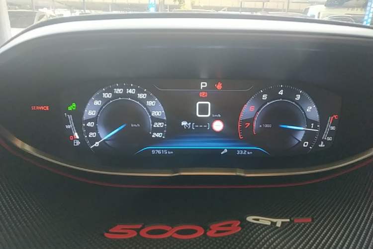 Used Peugeot 5008 2017 380THP 7-Seater Luxury GT Edition Instrument Cluster
