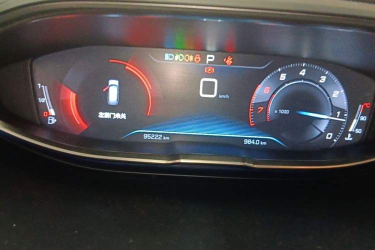 Used Peugeot 5008 2017 380THP 5-Seater Elite Edition Instrument Cluster