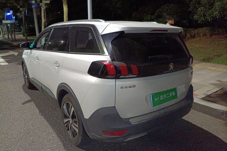 Used Peugeot 5008 2017 350THP 7-Seater Elite Edition Rear Left 45 Deg