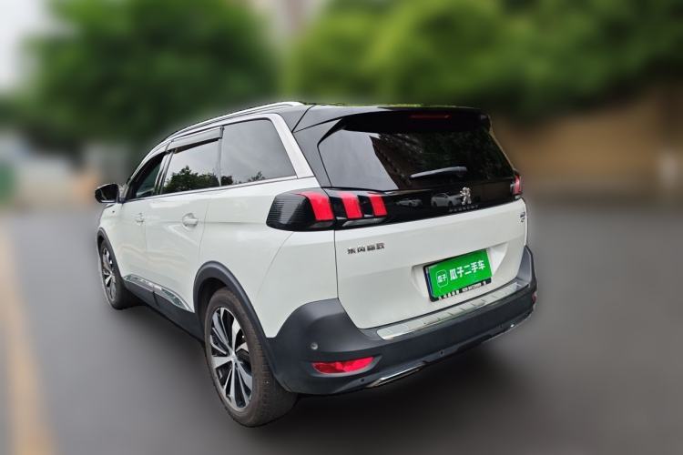 Used Peugeot 5008 2017 380THP 7-Seater Luxury GT Edition Rear Left 45 Deg