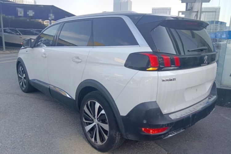 Used Peugeot 5008 2017 380THP 7-Seater Luxury GT Edition Rear Left 45 Deg