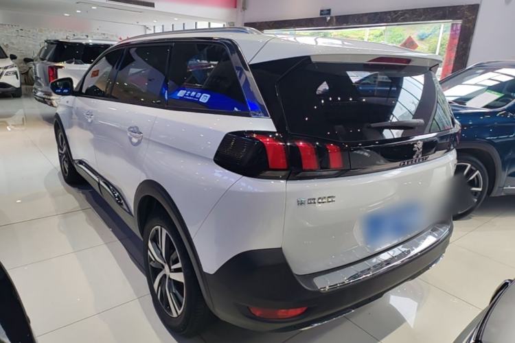 Used Peugeot 5008 2017 380THP 7-Seater Elite Edition Rear Left 45 Deg