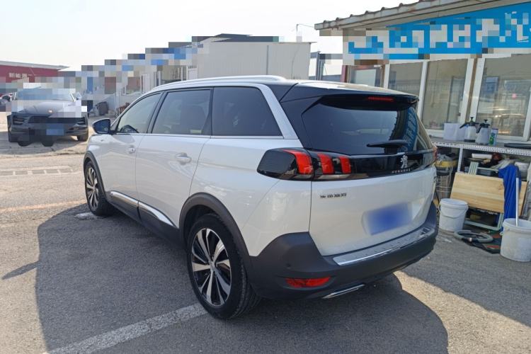 Used Peugeot 5008 2017 380THP 7-Seater Luxury GT Edition Rear Left 45 Deg