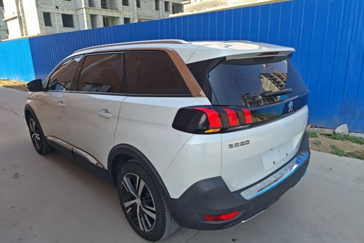 Used Peugeot 5008 2017 380THP 7-Seater Elite Edition Rear Left 45 Deg