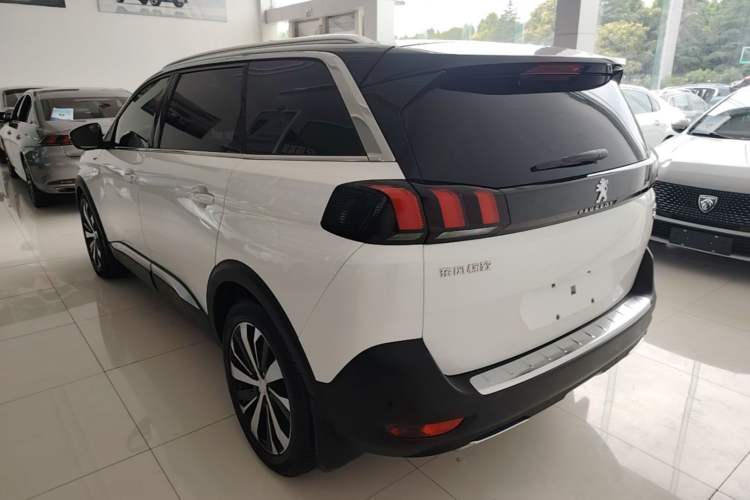 Used Peugeot 5008 2017 380THP 7-Seater Luxury GT Edition Rear Left 45 Deg