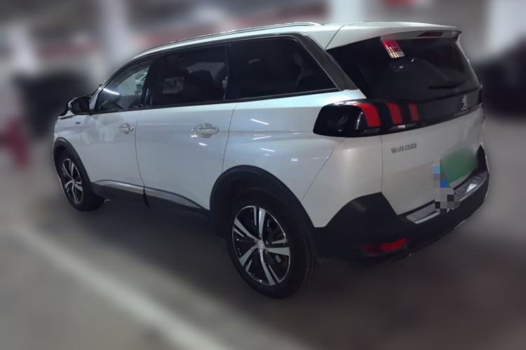 Used Peugeot 5008 2017 350THP 7-Seater Elite Edition Rear Left 45 Deg