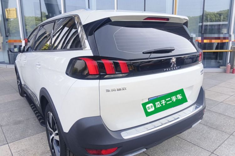 Used Peugeot 5008 2017 350THP 7-Seater Elite Edition Rear Left 45 Deg