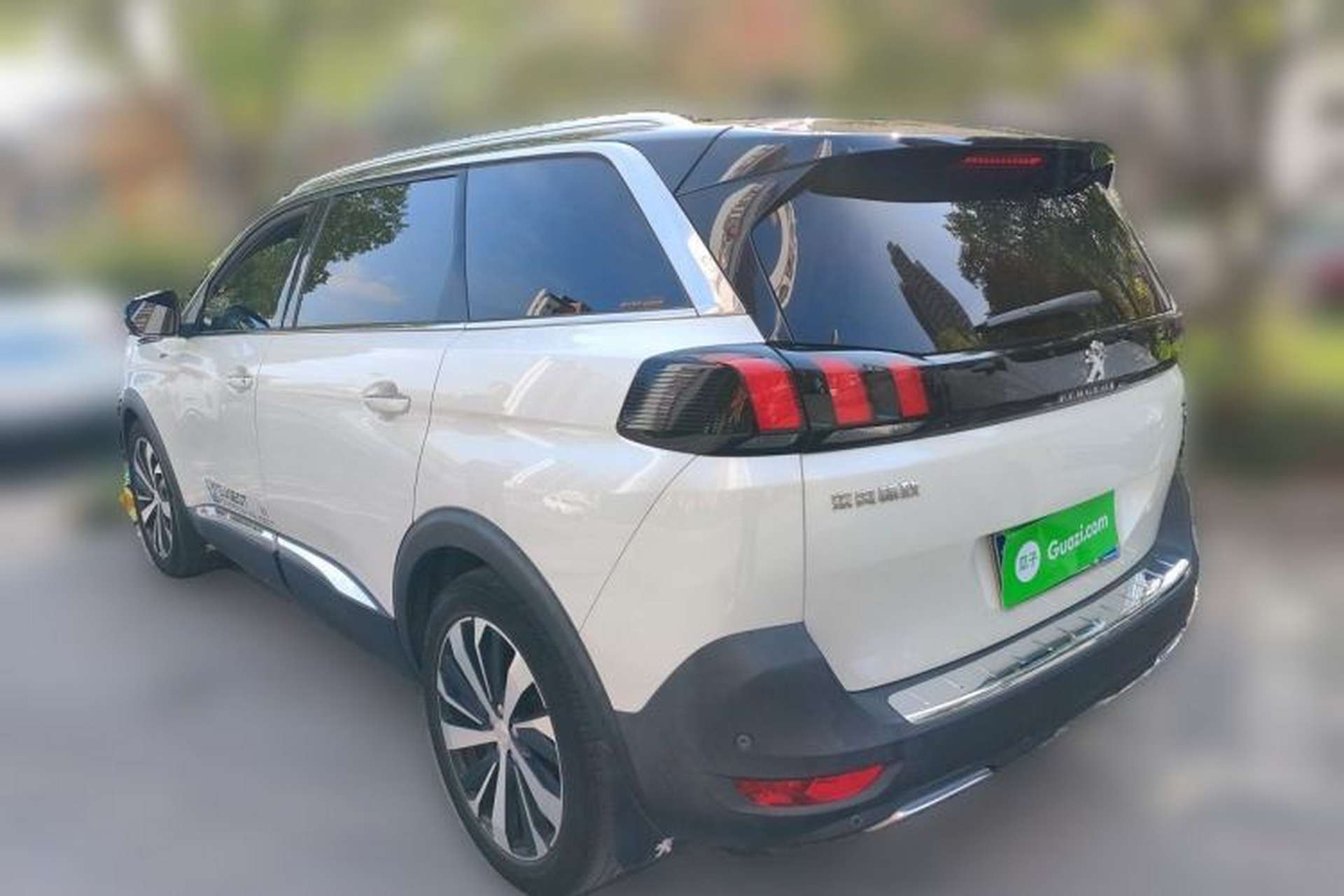 Used Peugeot 5008 2017 380THP 7-Seater Luxury GT Edition Rear Left 45 Deg
