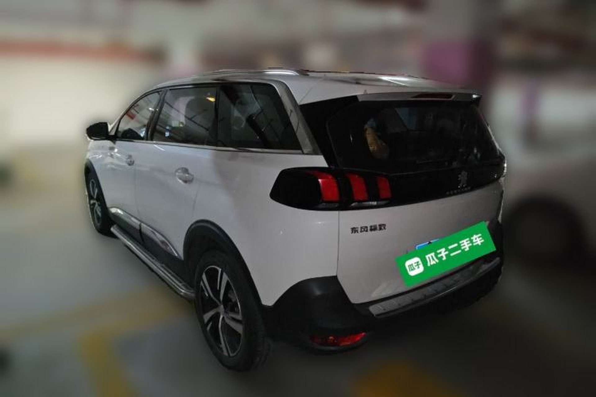 Used Peugeot 5008 2017 380THP 7-Seater Elite Edition Rear Left 45 Deg