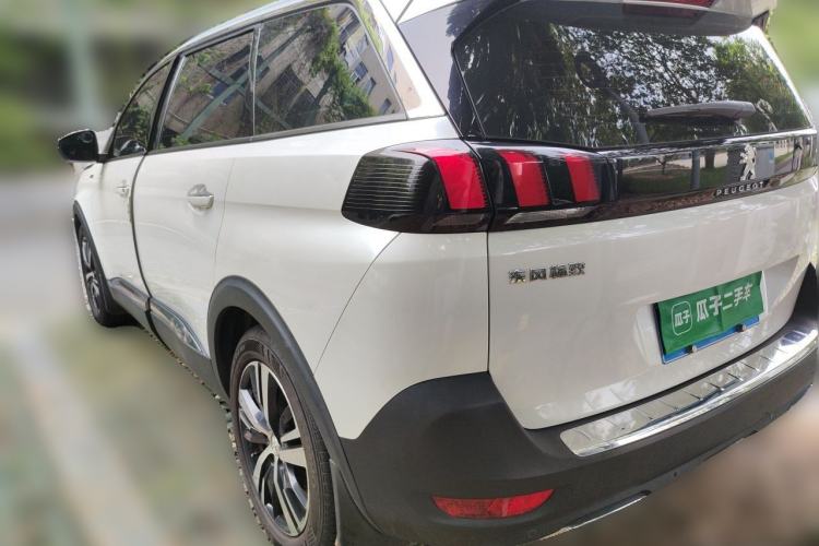 Used Peugeot 5008 2017 350THP 7-Seater Elite Edition Rear Left 45 Deg
